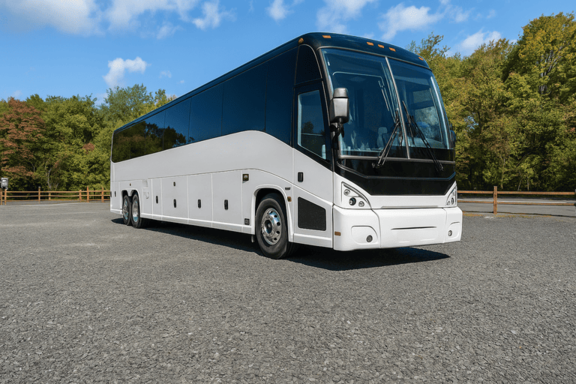 Bus Rental Company Centennial 56 Passenger Charter Bus