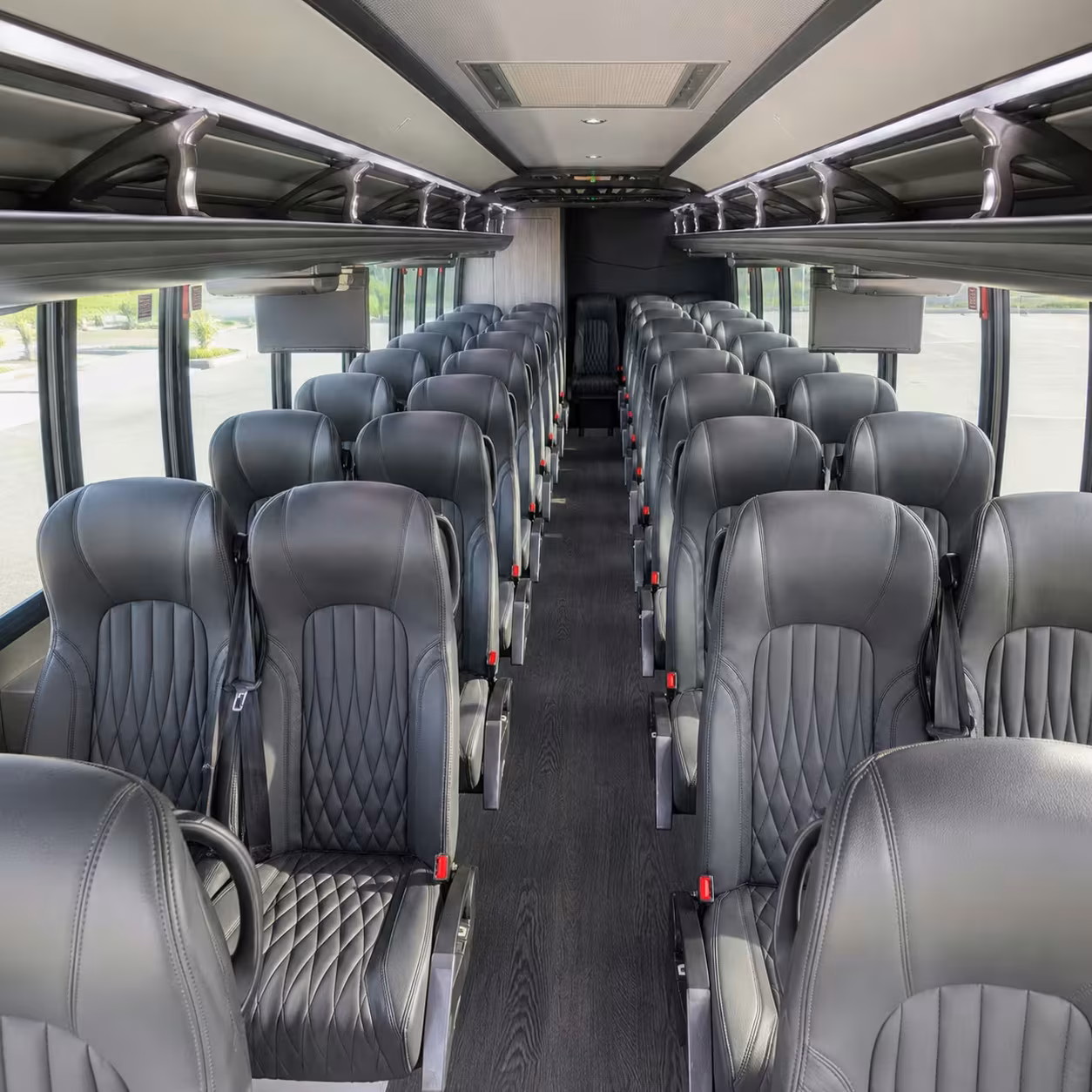 28 passenger minibus inside