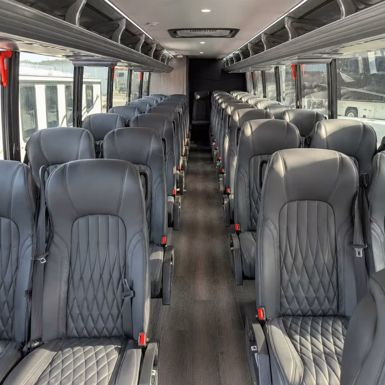 35 passenger minibus interior