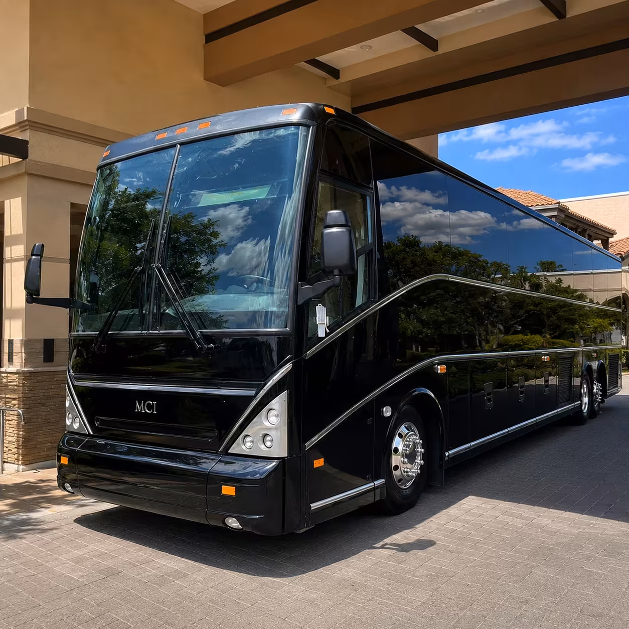 centennial charter bus rental exterior