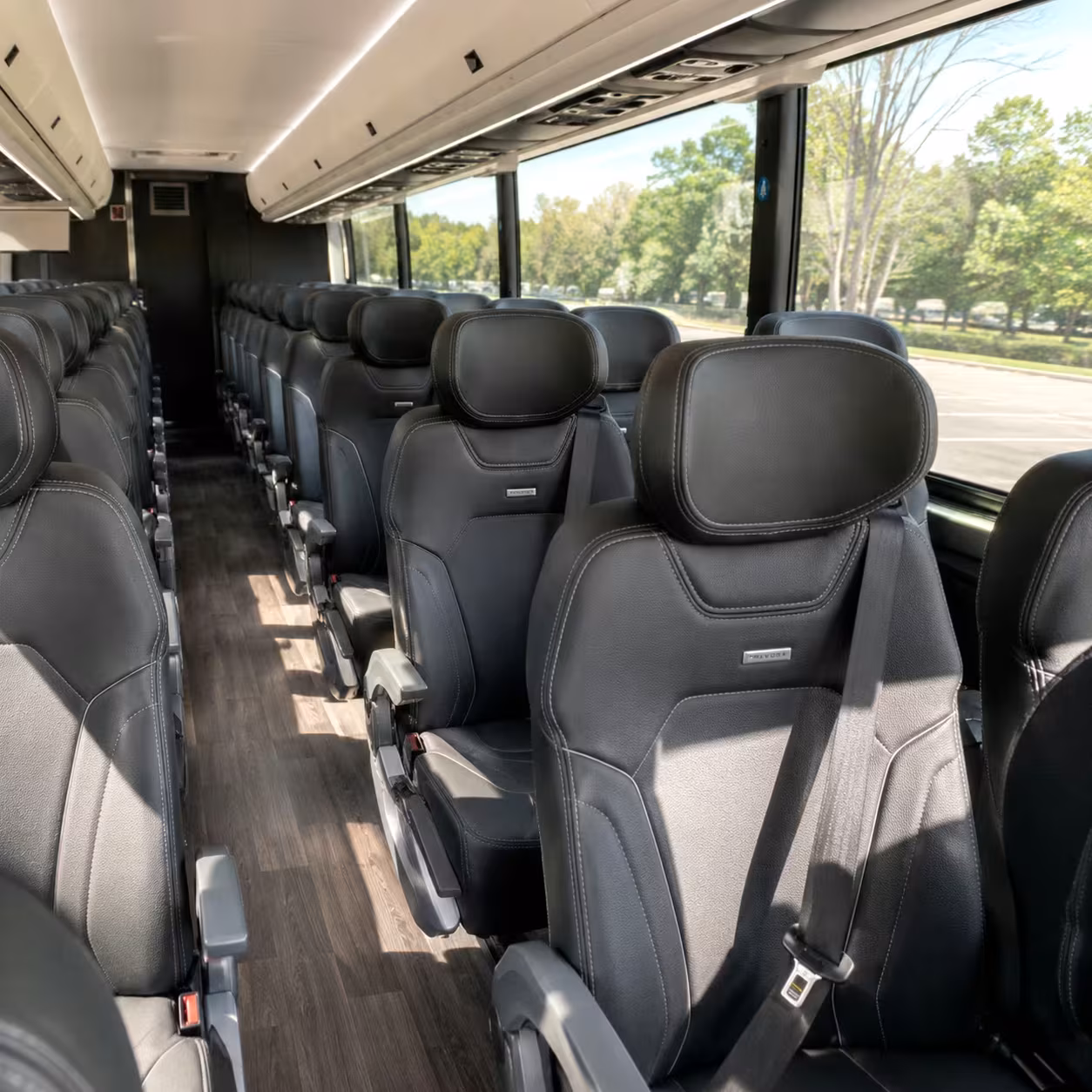centennial charter bus rental inside