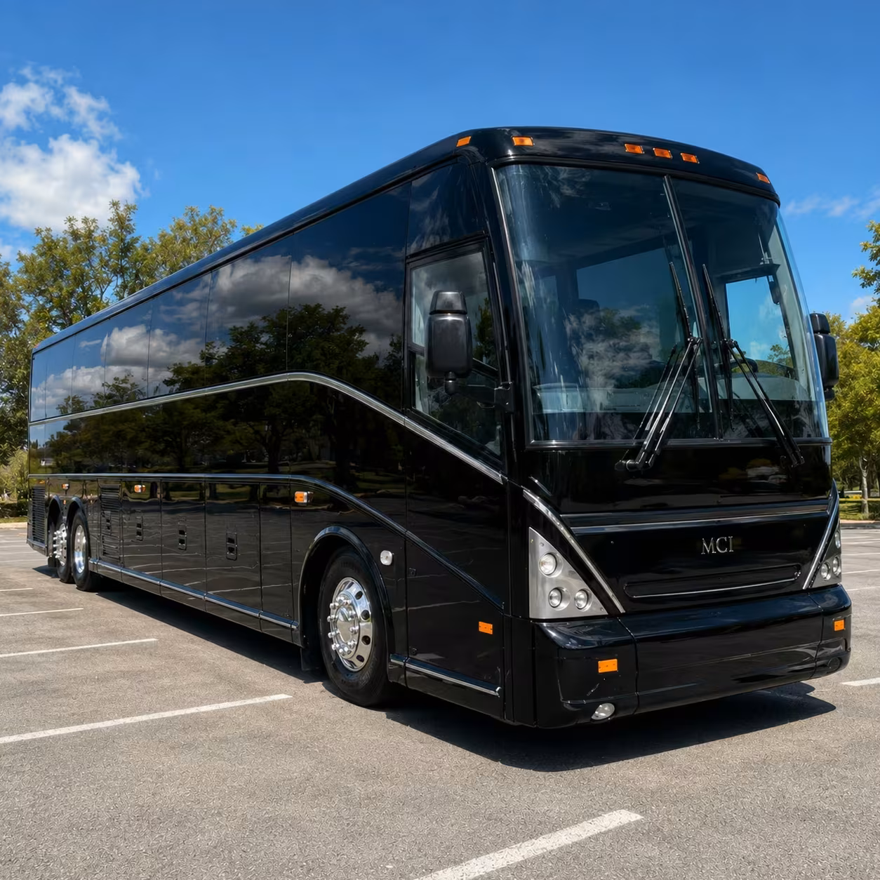 charter buses for centennial construction teams and worksites