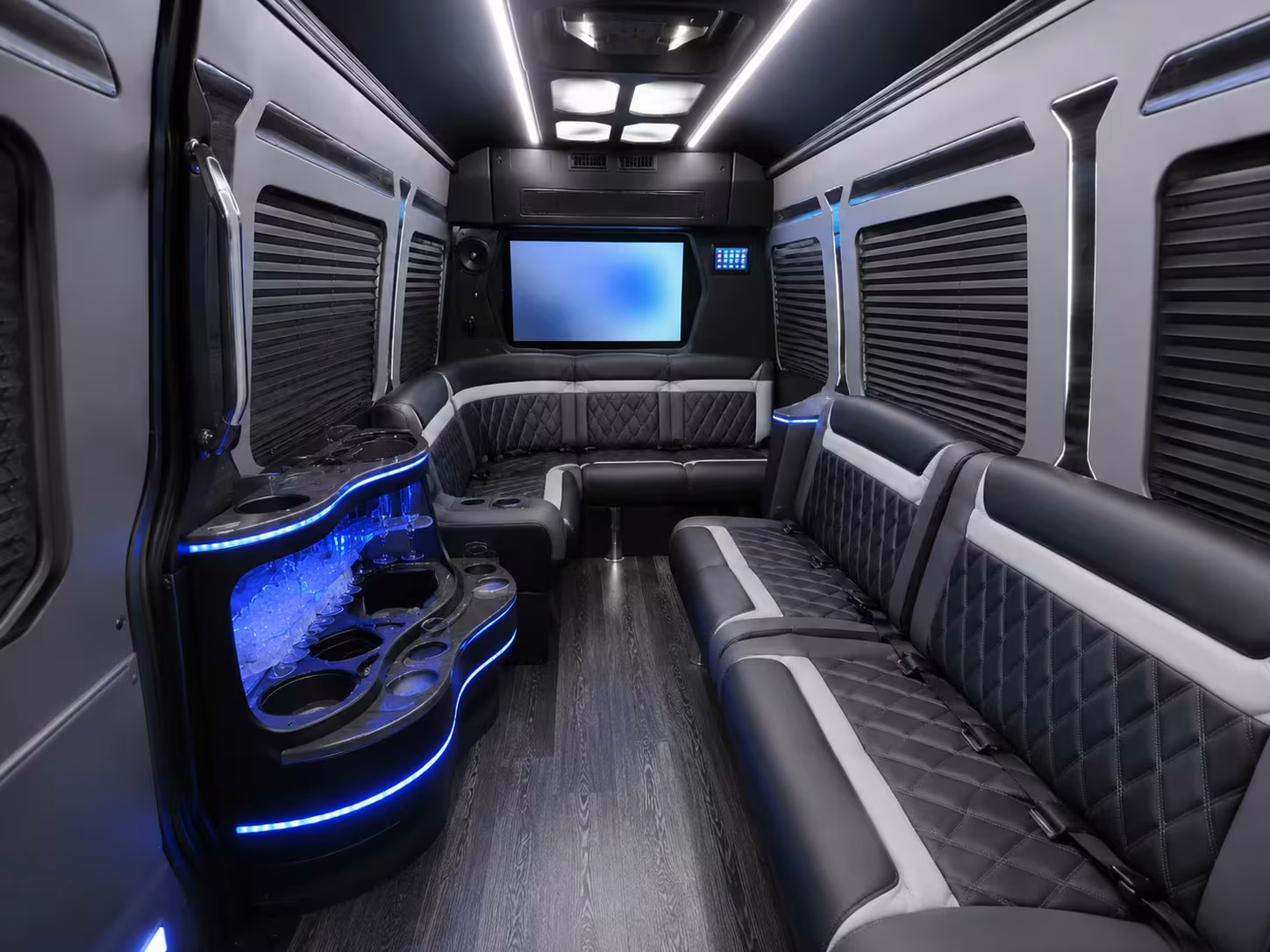 sprinter limousine inside