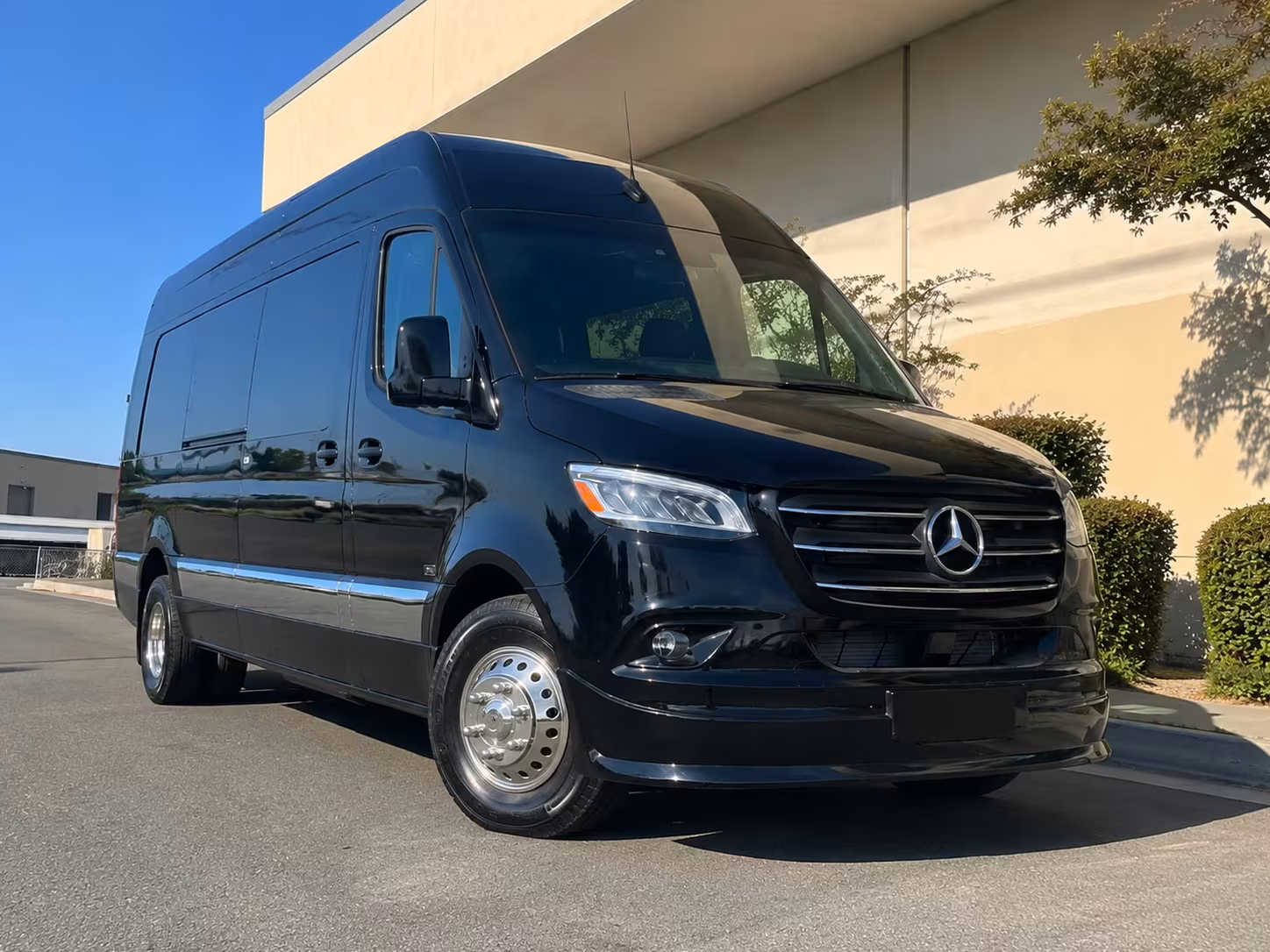 sprinter van with driver
